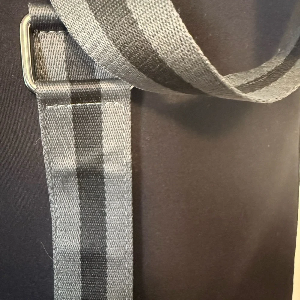 Black laptop Shoulder Bag with Straps